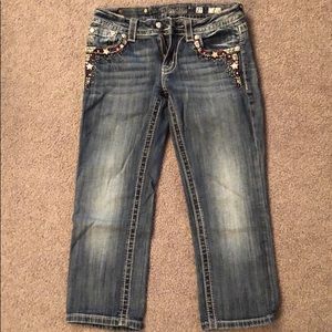 miss me capris size 27